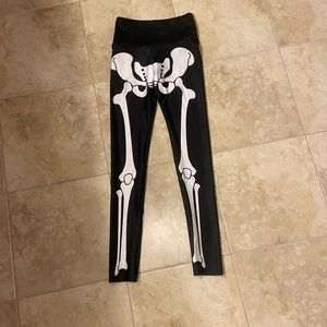 Skeleton leggings from Goldsheep, size xs